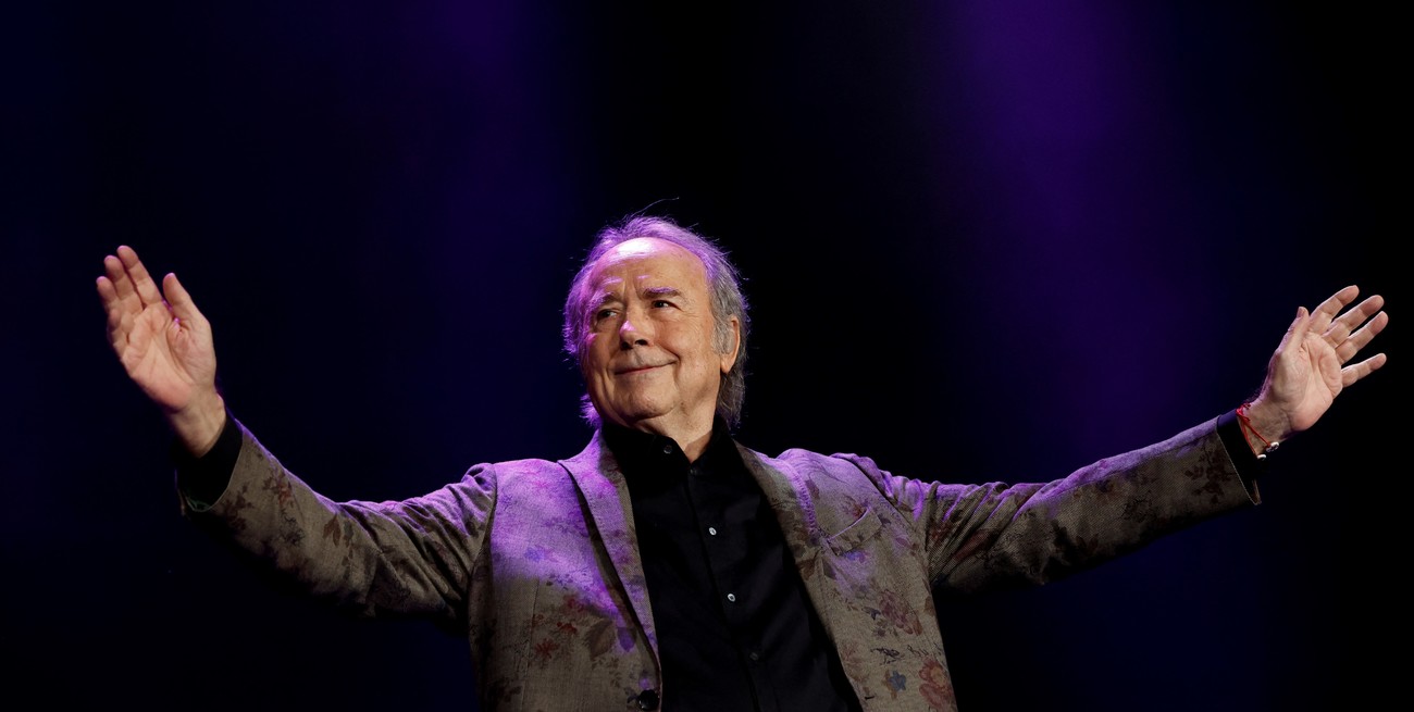 Serrat se despidió de los escenarios: cómo fue el último espectáculo del cantautor español