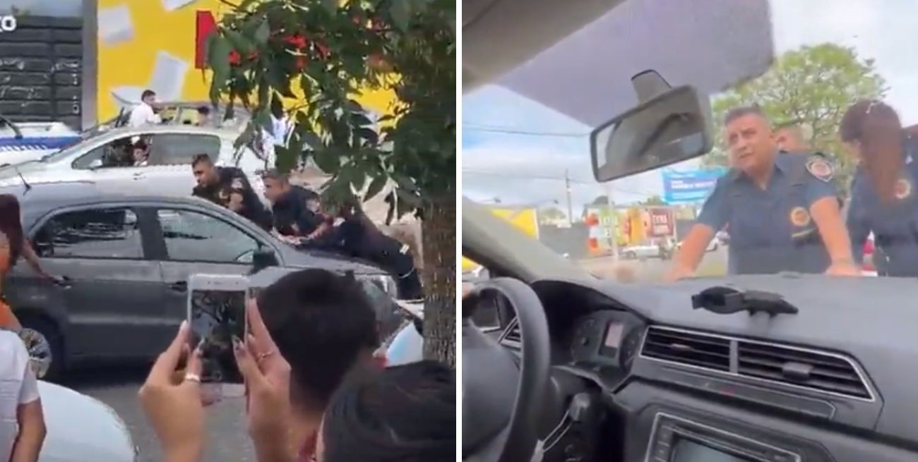 Liberaron al conductor que arrastró con el auto a dos policías en Córdoba