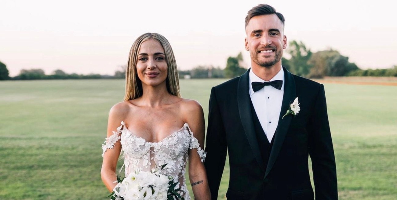 Los detalles que dejó el casamiento de Nicolás Tagliafico con Caro Calvagni