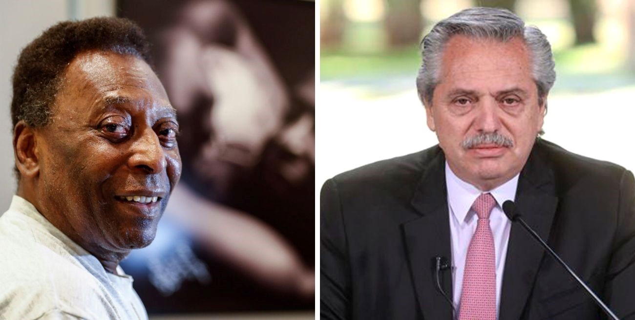 Alberto Fernández despidió a Pelé a través de Twitter