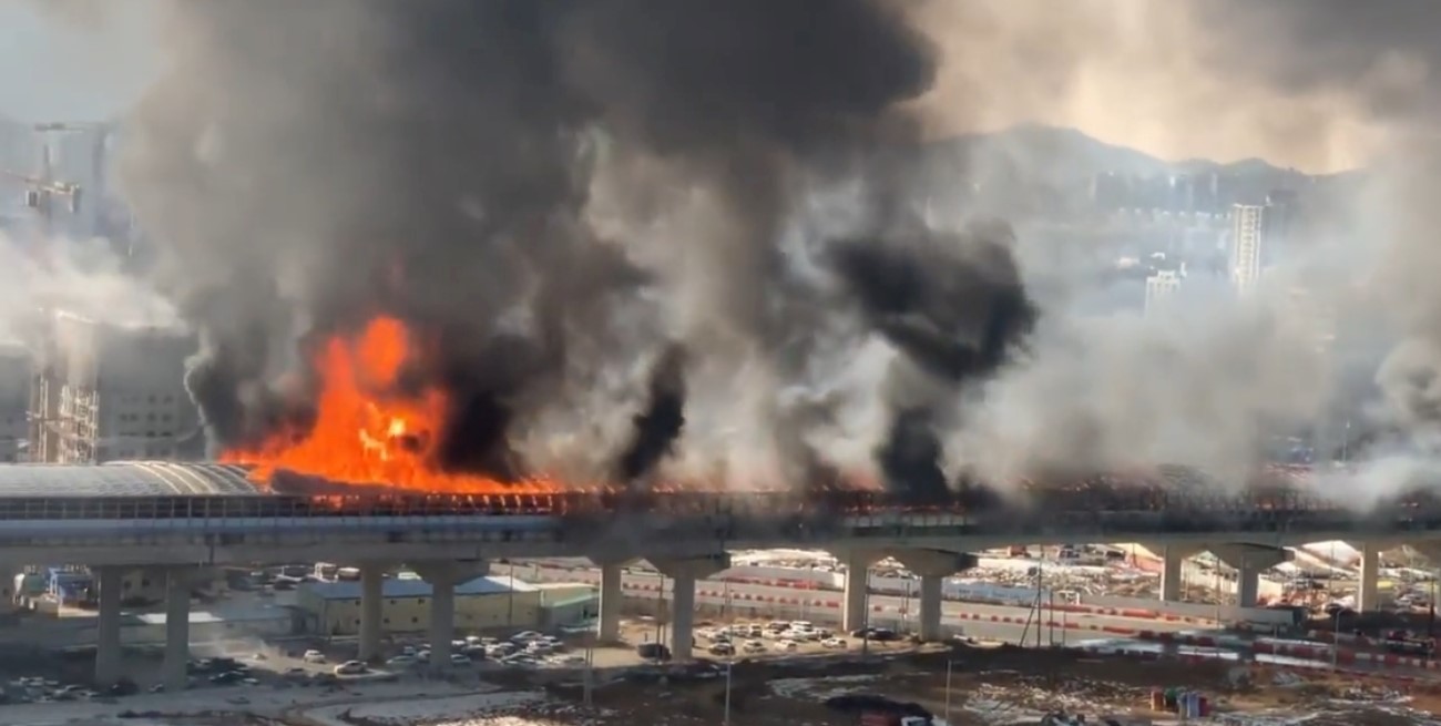 Video: cinco muertos por un incendio en el túnel de una autopista de Corea del Sur