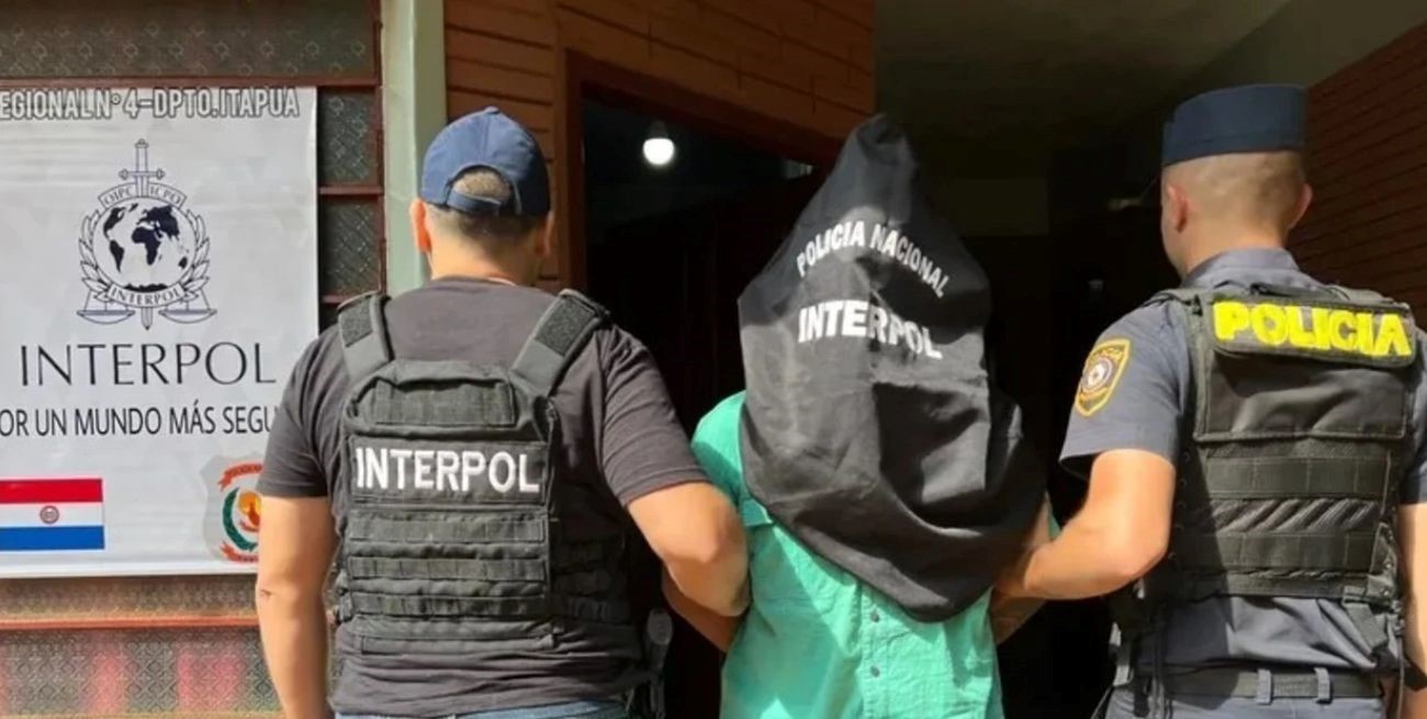 Tenía pedido de captura por un crimen en Lanús y fue detenido en Paraguay