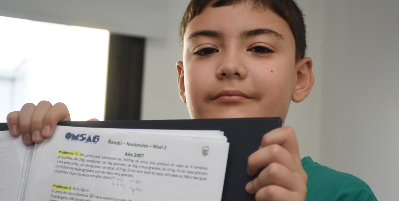 Matías Nocioni, el niño santafesino que con su intelecto también sacó campeón a la Argentina