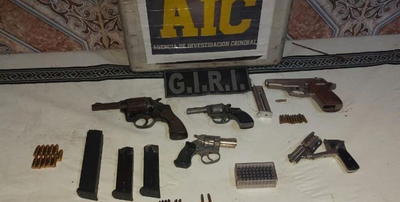 La policía secuestró más de 2.500 armas de fuego en toda la provincia de Santa Fe