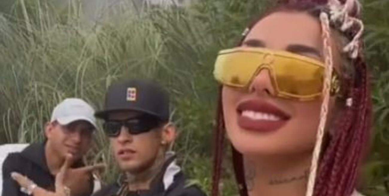 "Año nuevo nos tenemos que llevar bien": Tamara Báez y L-Gante pasaron juntos fin de año 