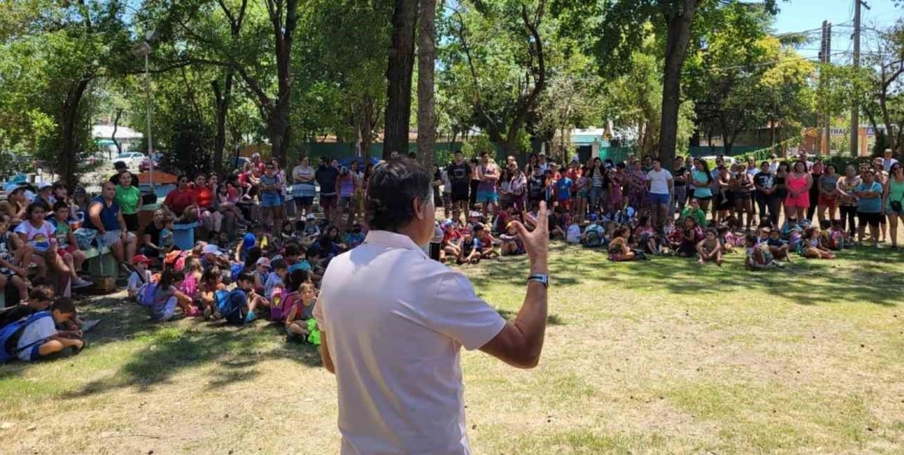 Niños de Funes disfrutan de la colonia de vacaciones municipal
