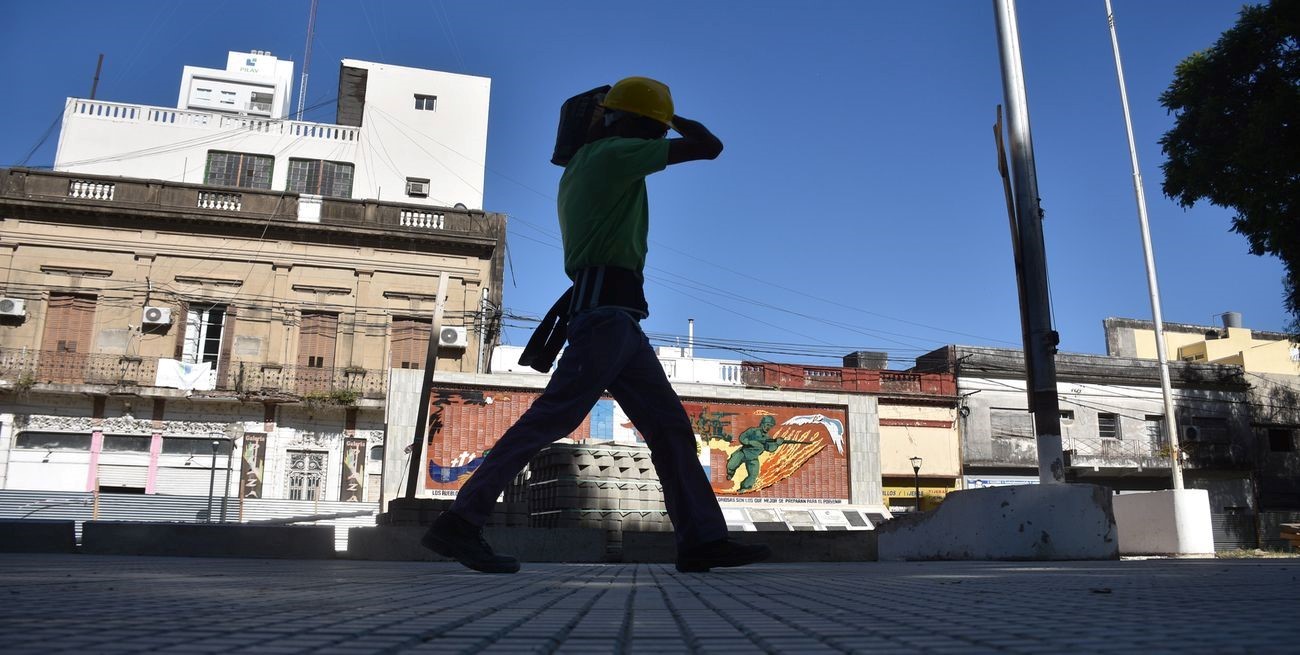 La recuperación de la Plaza del Soldado ya tiene un avance del 40%