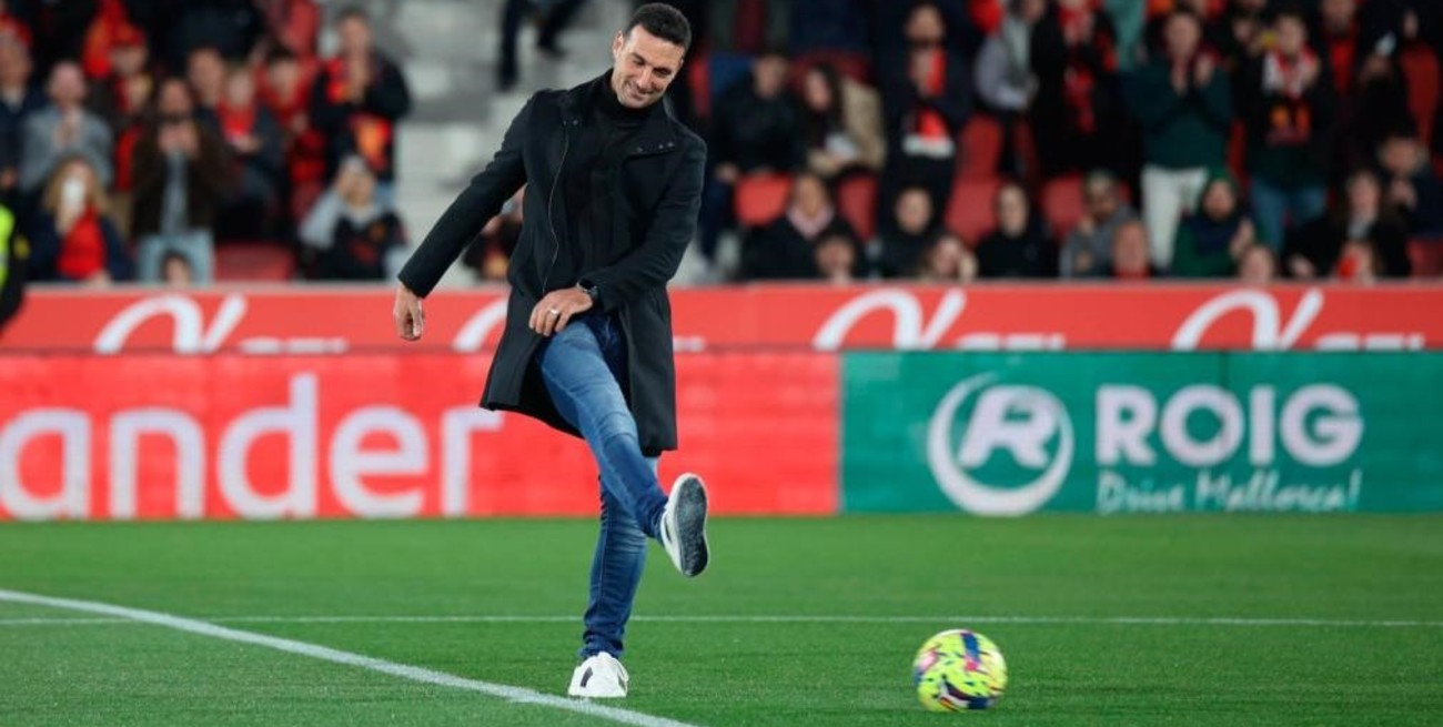 Lionel Scaloni dio el puntapié inicial en la victoria del Mallorca sobre el Valladolid
