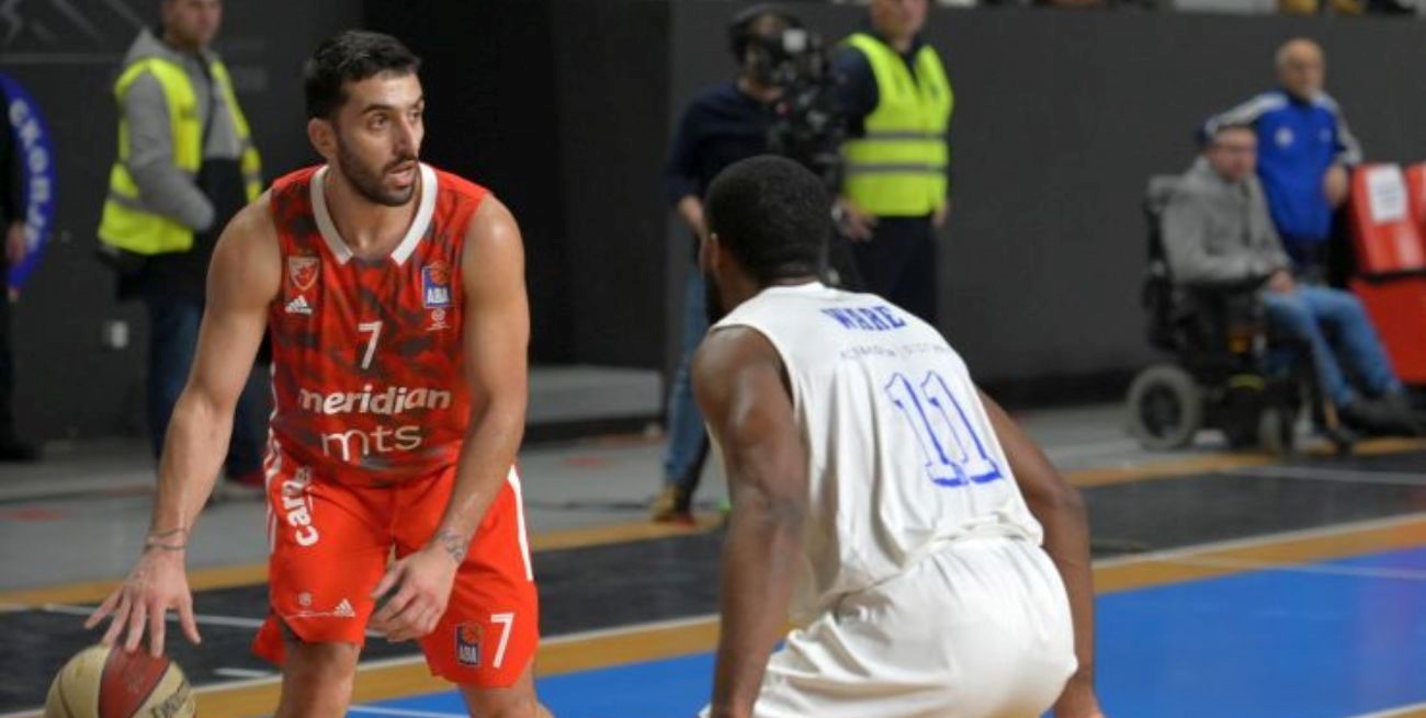 Mientras sigue inhabilitado en Euroliga, Campazzo brilló en la Liga ABA