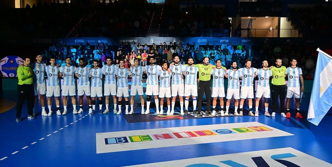 Los Gladiadores enfrentan a Países Bajos en su debut en el Mundial de handball