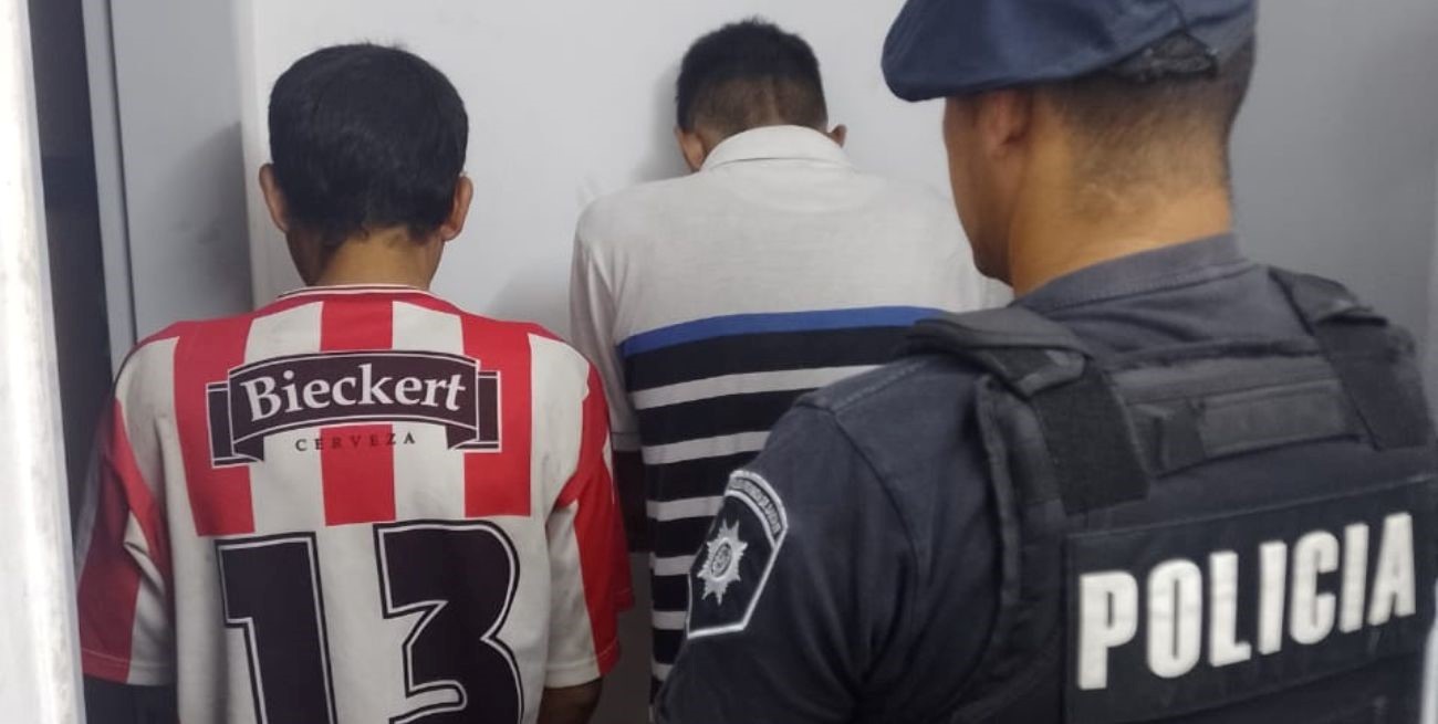 En barrio Santa Rita: un delincuente fue capturado por vecinos y otro por la policía