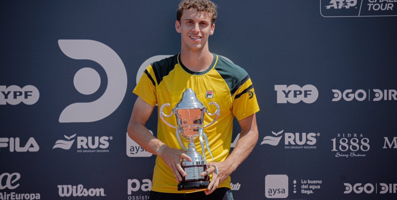 Juan Manuel Cerúndolo ganó el Challenger de Tigre por segunda semana consecutiva