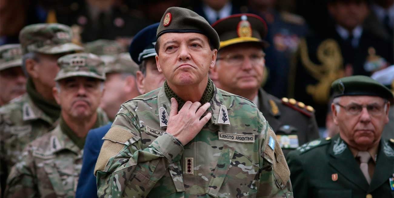 César Milani volvió a despegarse de tareas de espionaje