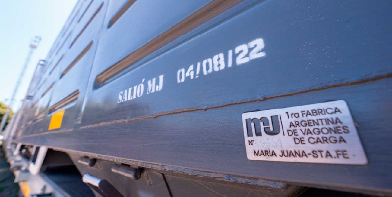 El transporte ferroviario de cargas está por encima de los niveles previos a la pandemia