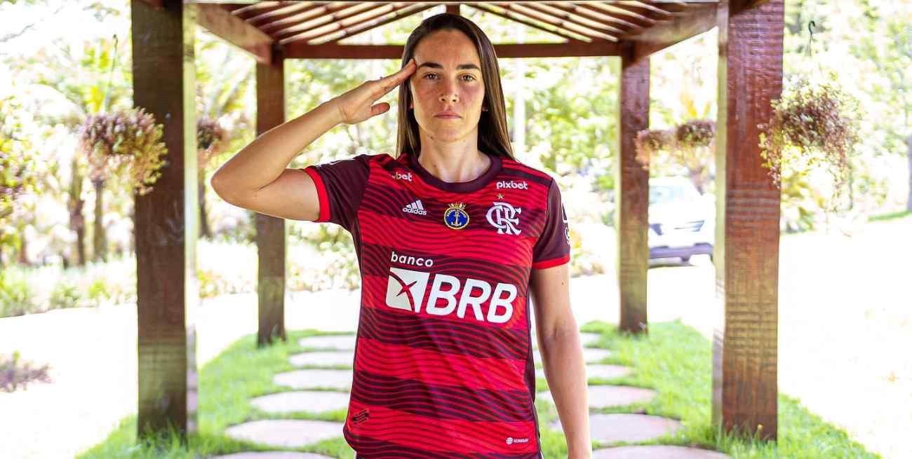 Agustina Barroso es nueva jugadora del Flamengo: "Es una felicidad inmensa formar parte"