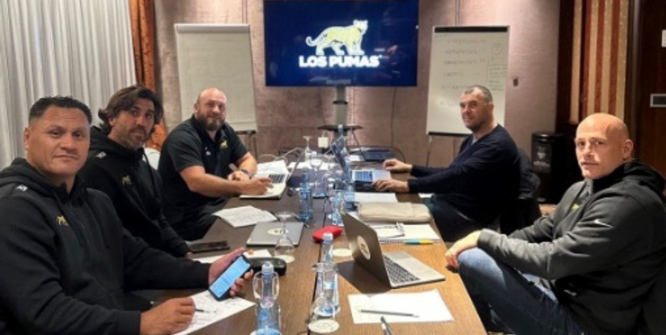 El staff de Los Pumas planifica el 2023 en Madrid