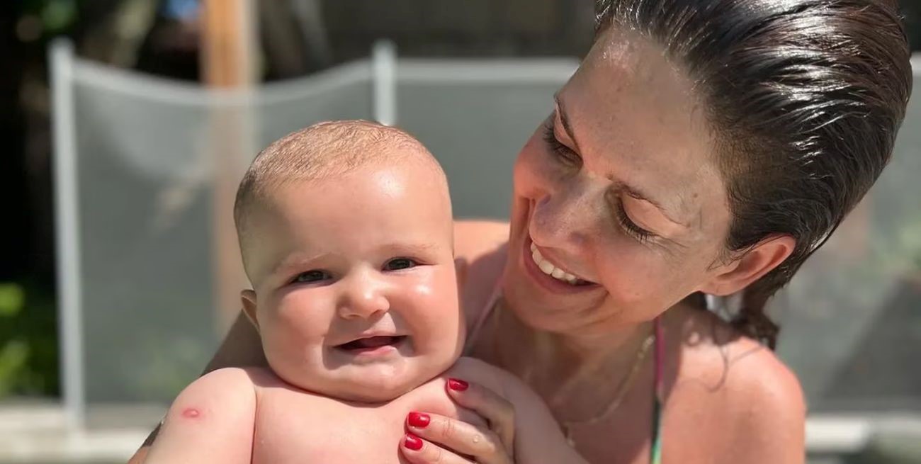 "Para mí sos perfecta": Isabel Macedo se cansó de las críticas hacia su beba de siete meses