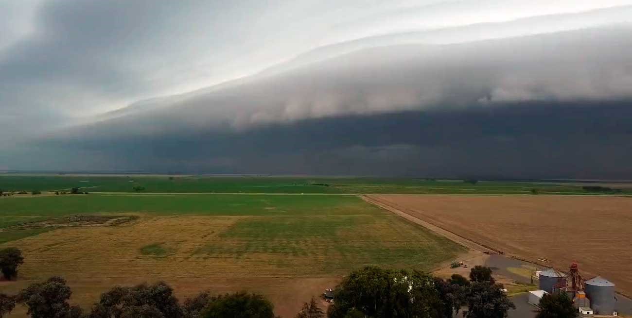 Ola de calor y lluvias: así avanza la tormenta por el centro del país