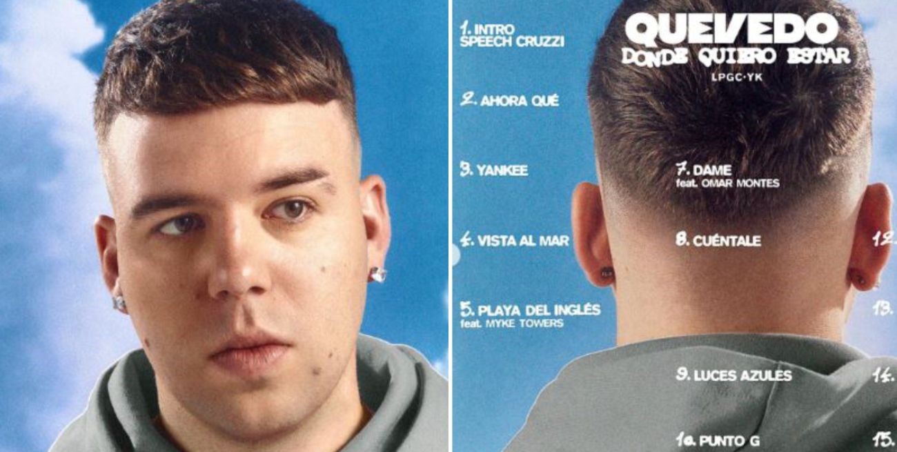 Quevedo estrenó ''Dónde quiero estar'', su primer álbum