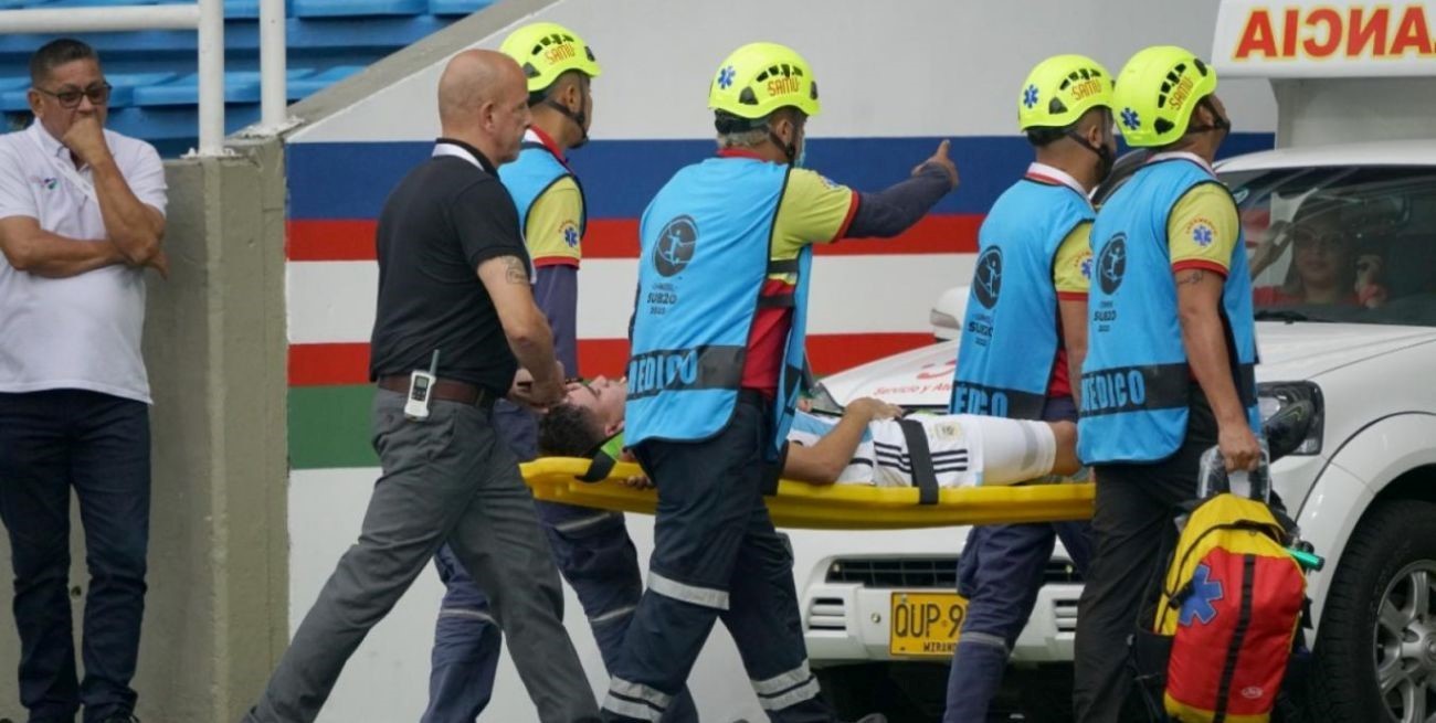 Buonanotte, el 10 de la Selección Argentina Sub 20, sufrió “traumatismo de columna cervical y cráneo"