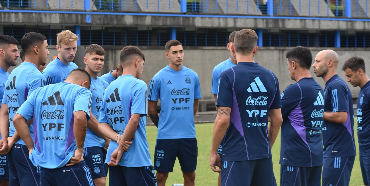 Sudamericano Sub 20: Argentina se mide con Brasil en busca de la recuperación