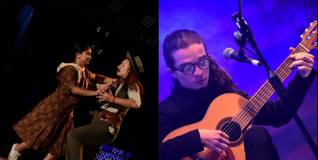 Santafesinos ganadores del Pre Cosquín participaron de la primera luna del Festival