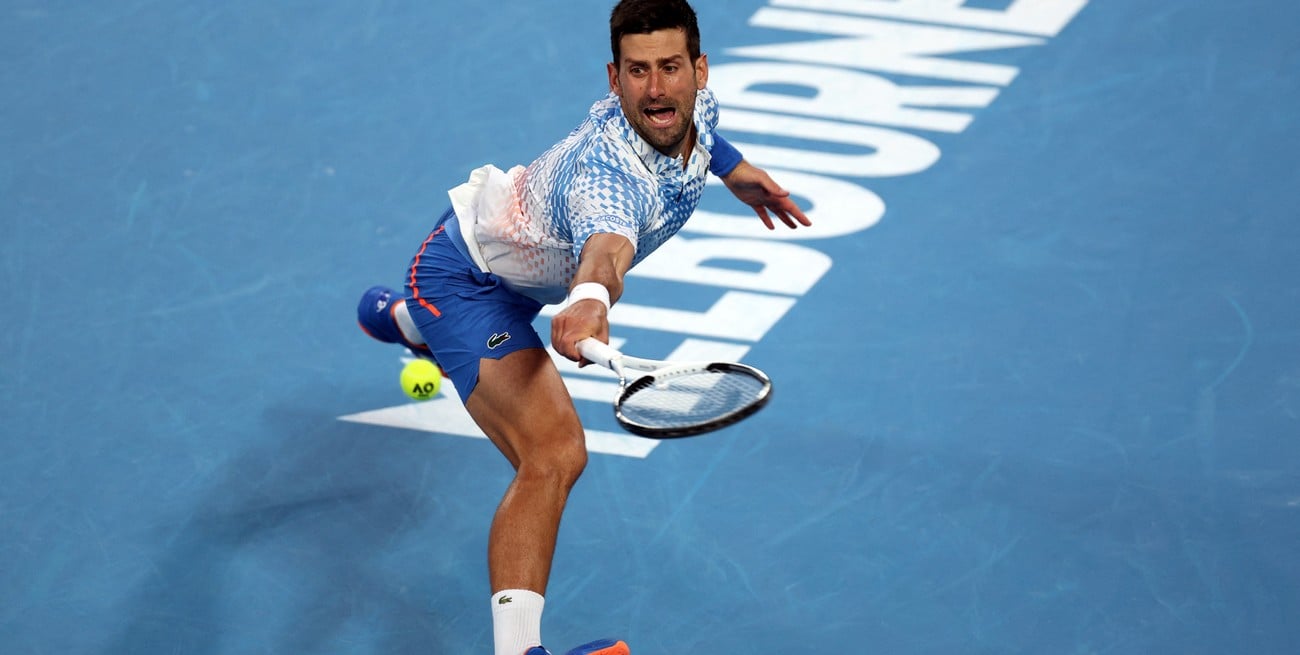 Djokovic venció a Rublev y es semifinalista en el Abierto de Australia