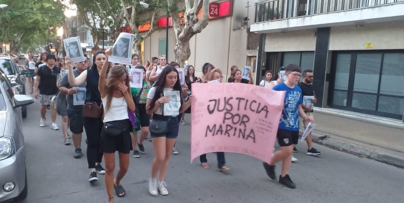 A un año del femicidio en Murphy marcharon para pedir justicia por Marina Espíndola