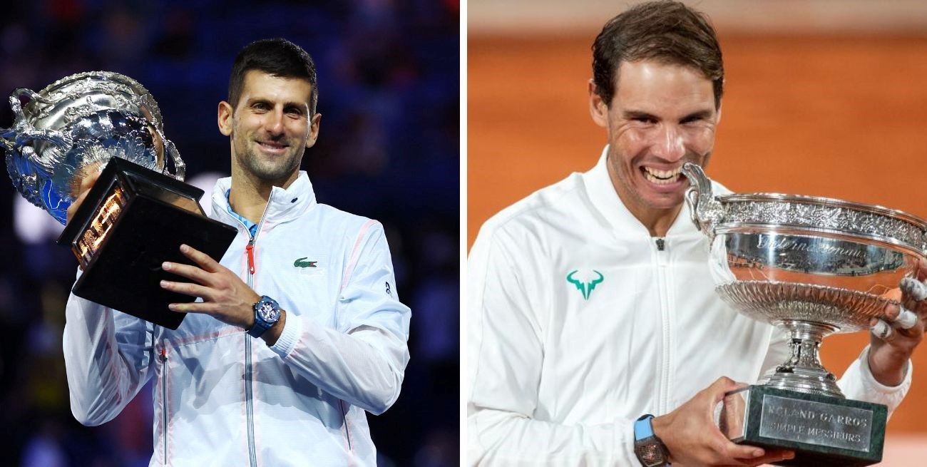 Djokovic y Nadal: 44 títulos de Grand Slam entre dos de los mejores de todos los tiempos