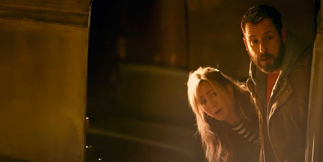 Netflix presentó el tráiler de la nueva aventura de Adam Sandler y Jennifer Aniston