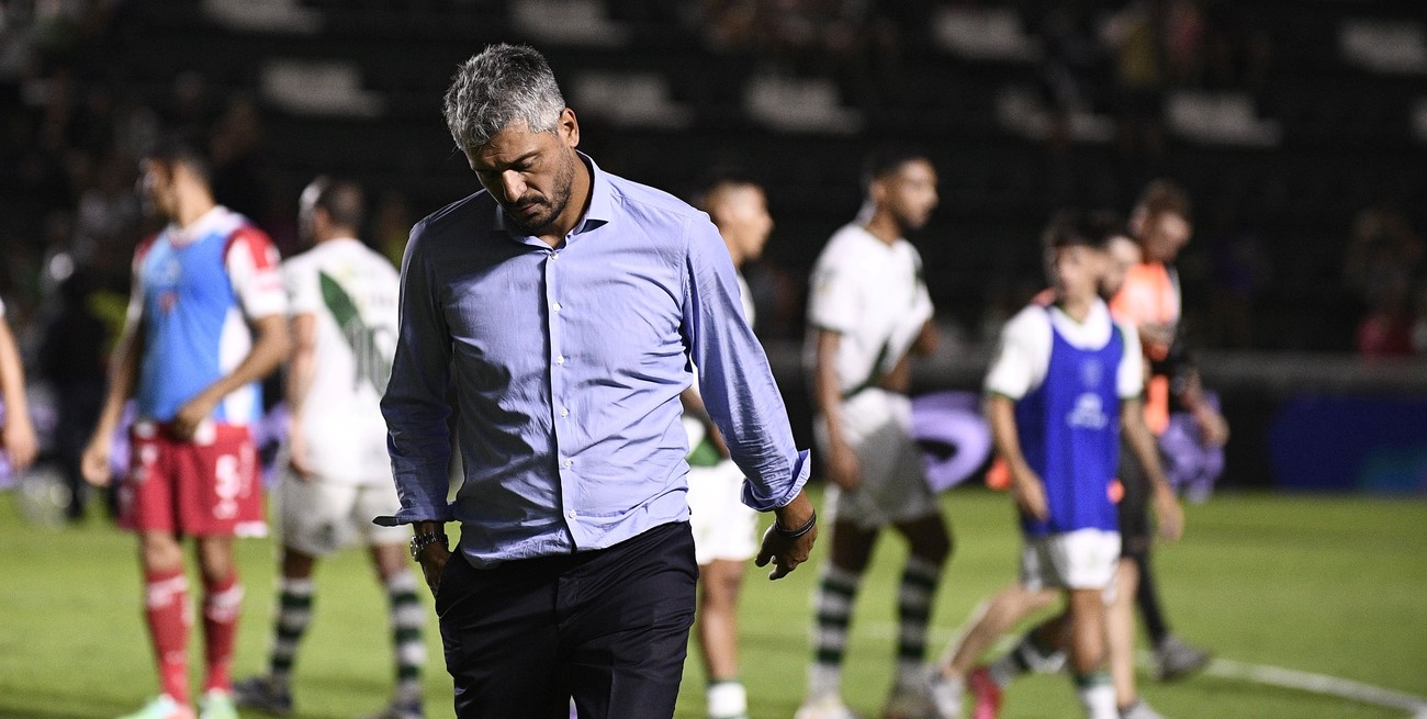 Munúa no habló luego del partido ante Banfield