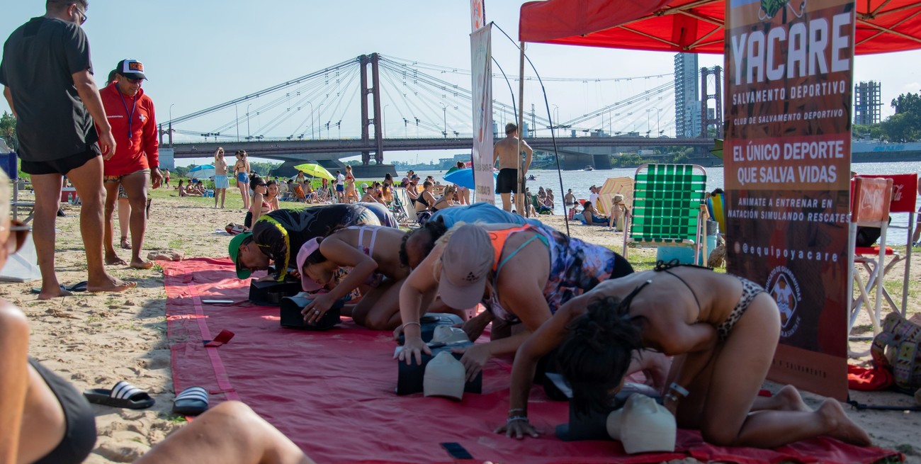 Realizaron un novedoso taller para usuarios de la laguna Setúbal