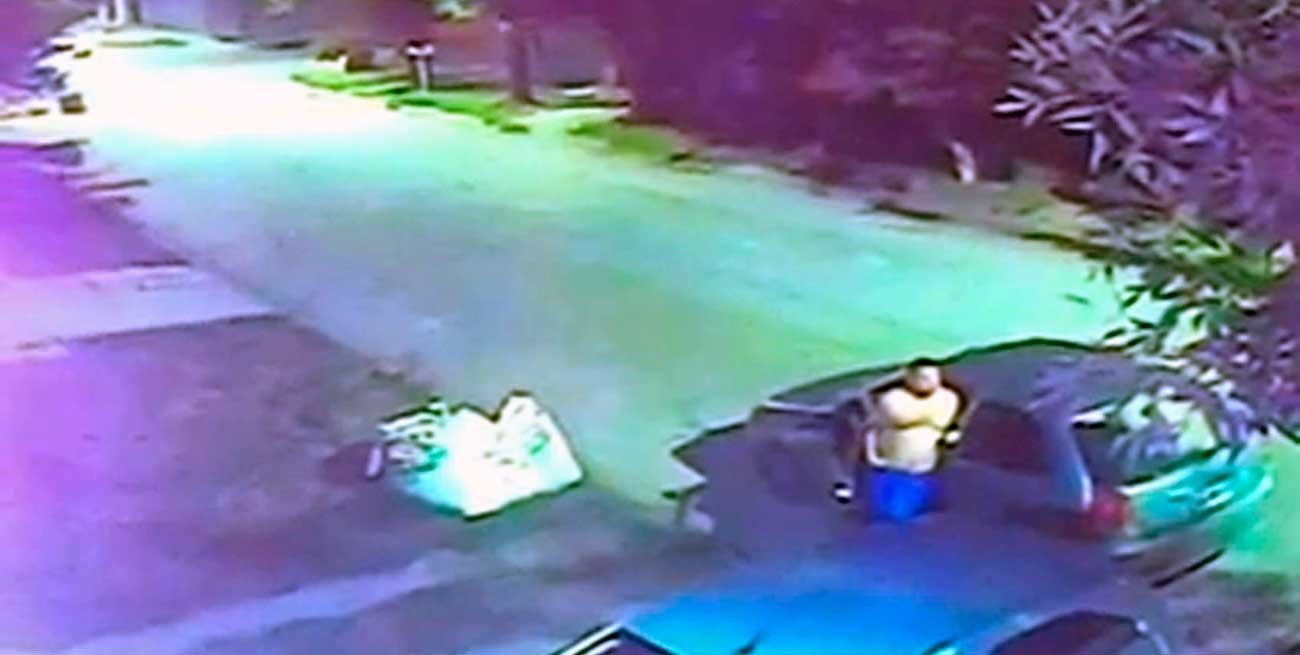 Vino a visitar a sus padres y lo engancharon los robaruedas en barrio Ciudadela