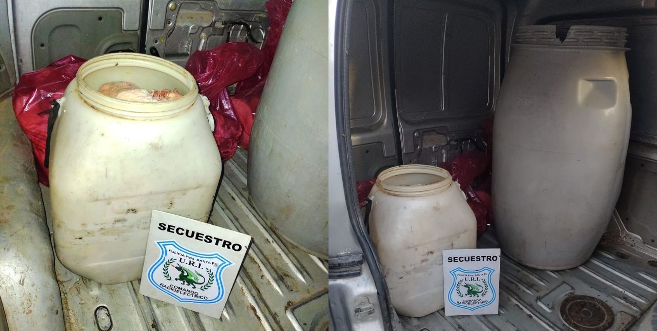 Decomisaron 16 mil kilos de achuras en la zona oeste de la ciudad de Santa Fe