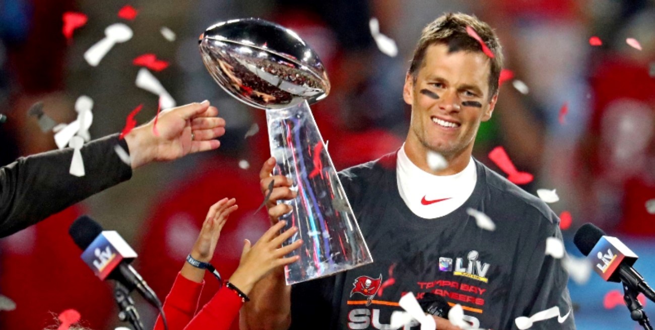 Se retiró Tom Brady, el jugador de fútbol americano más exitoso de la historia