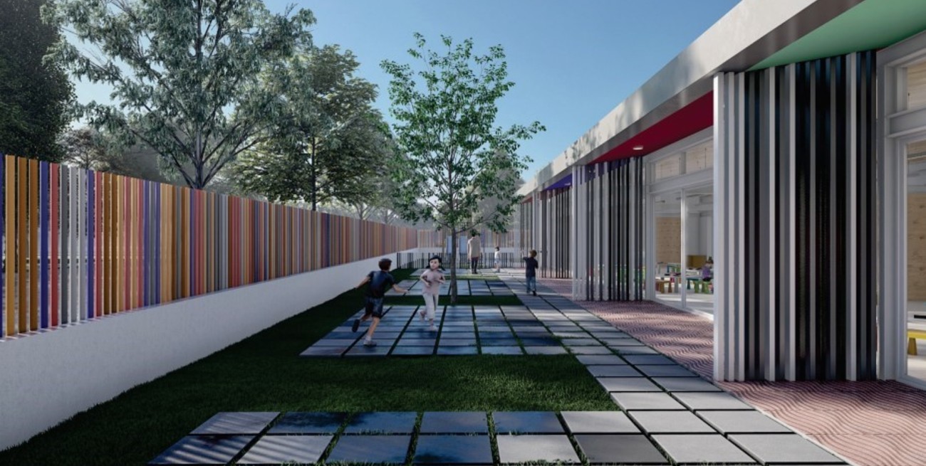 El gobernador Omar Perotti anunció inversiones en infraestructura escolar