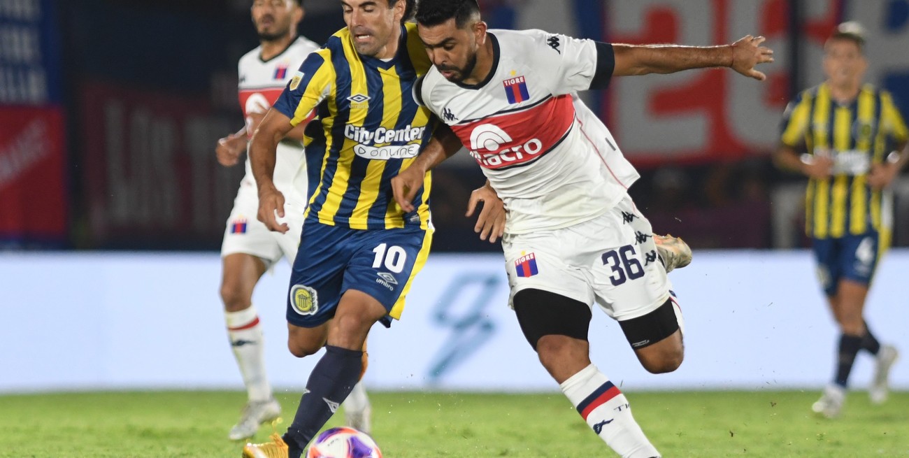 Rosario Central se lo empató a Tigre en la última jugada