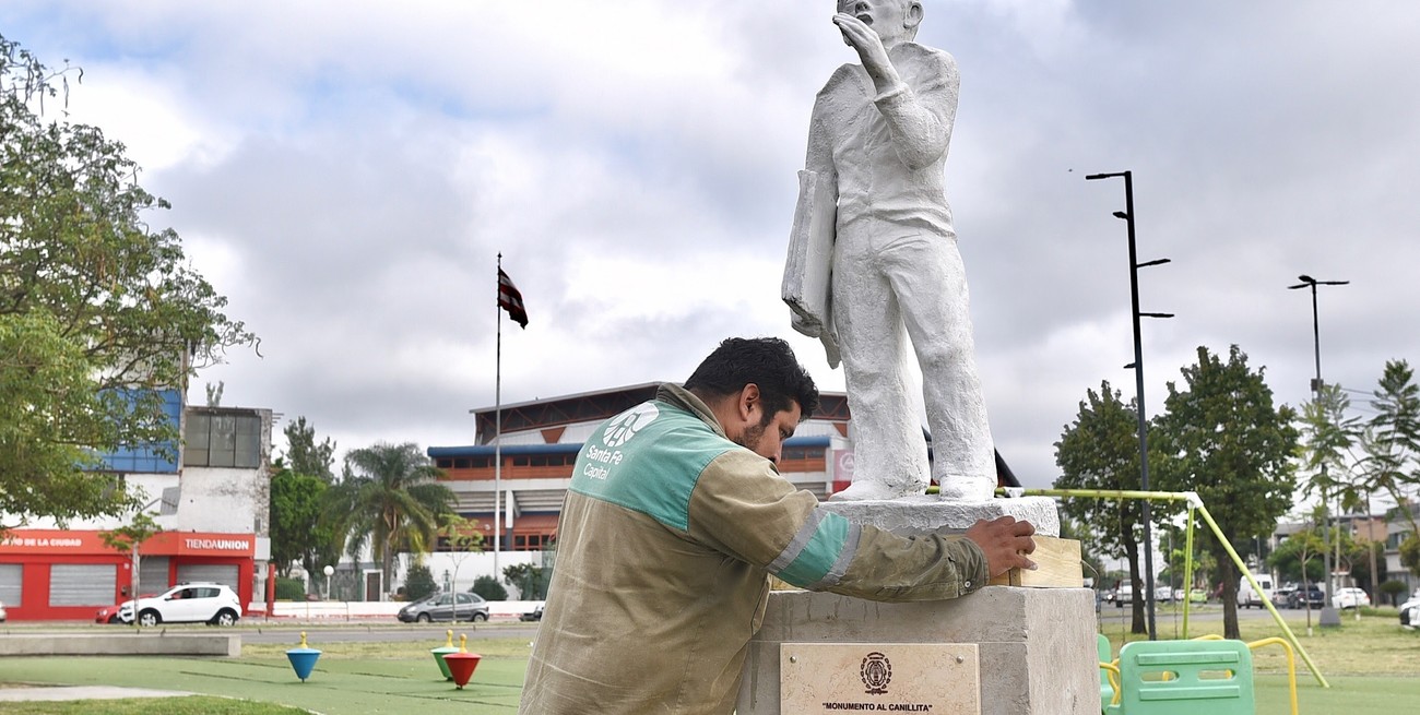 El canillita volvió a "vocear" el diario frente a Unión