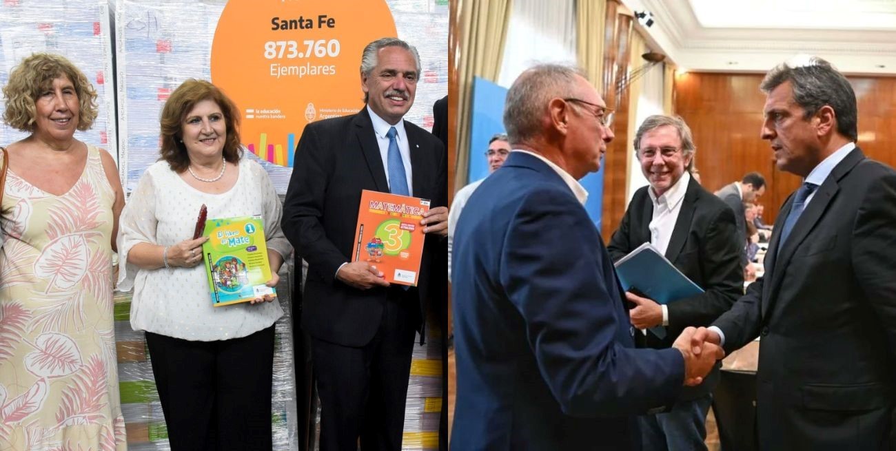 Dos ministros se acercaron a Nación