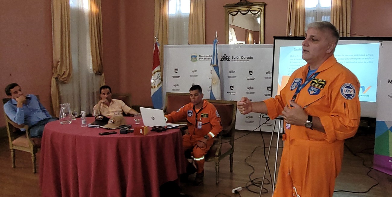 Ya está operativo el servicio de helicóptero sanitario para Casilda