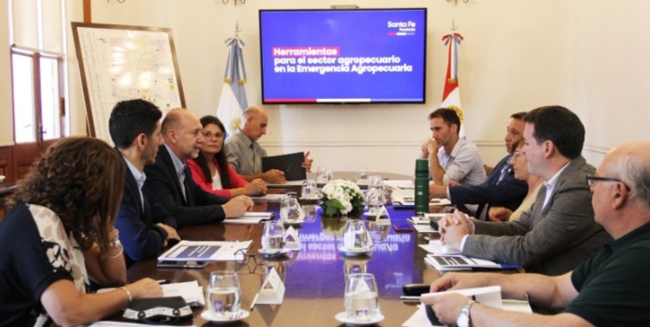 Sequía: Perotti se reunió con las entidades agropecuarias