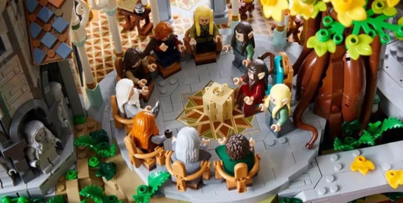 LEGO presentó su impresionante set de El Señor de los Anillos