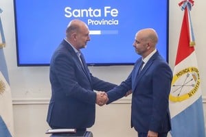 Claudio Brilloni es el nuevo elegido por Omar Perotti como ministro de Seguridad.
Foto: Gentileza