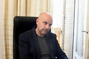 Claudio Brilloni, flamante ministro de Seguridad de la provincia de Santa Fe. Crédito: Guillermo Di Salvatore