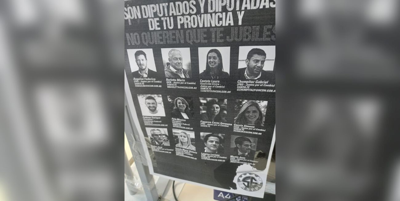 Los afiches de la jubilación