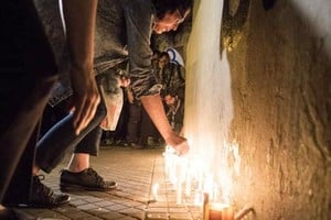 El homenaje a las victimas del atentado de Nueva York.