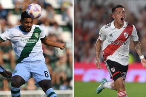 El "Taladro" y el "Millonario" se enfrentarán mano a mano. Crédito: Télam