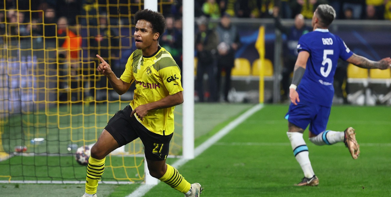 Con Enzo Fernández de titular, Chelsea perdió en su visita al Borussia Dortmund