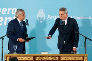 Rossi juró este miércoles en un acto en Casa Rosada. Crédito: NA