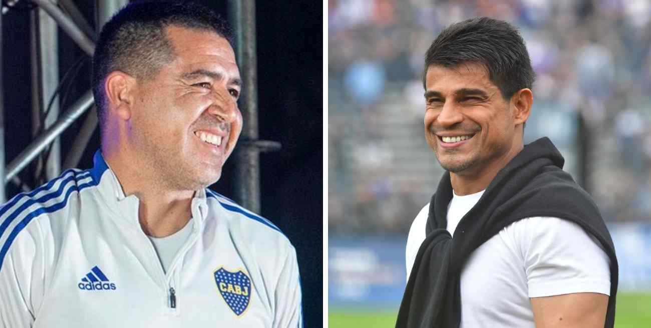 Riquelme bancó a Hugo Ibarra y aseguró que quiere que sea técnico de Boca "por 20 años más"